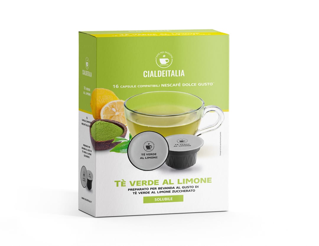 Tè Verde al Limone - 16 capsule